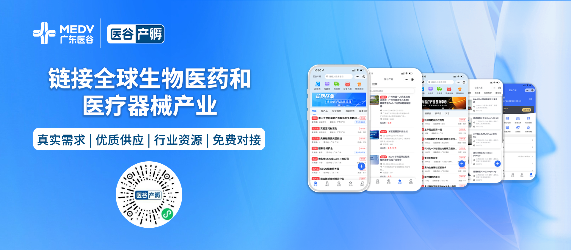 醫(yī)谷產孵小程序